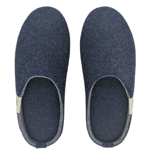 Gumbies Outback Slippers Navy/Gray